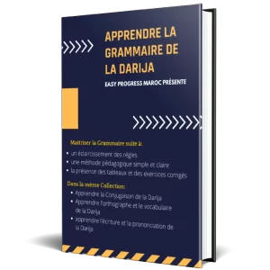 Grammaire de darija - livre